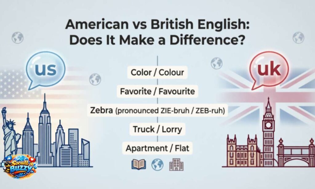 Does American vs British English Make a Difference
