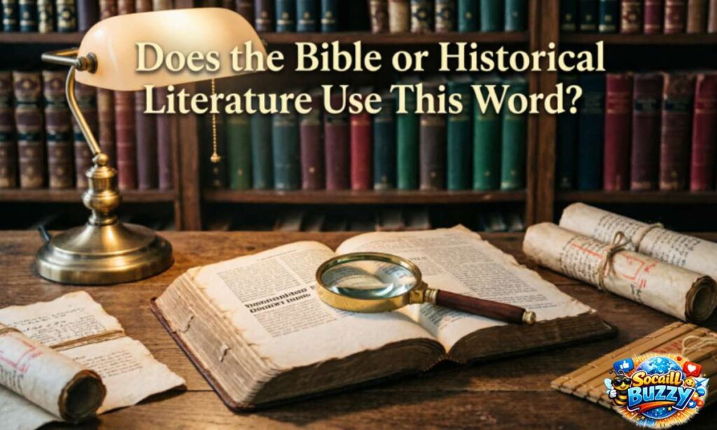 Does the Bible or Historical Literature Use This Word