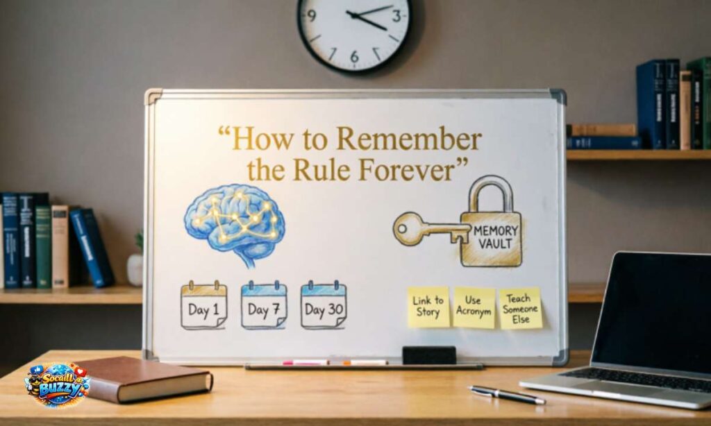 How to Remember the Rule Forever