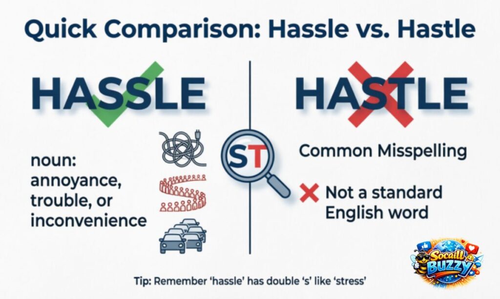 Quick Comparison Hassle vs Hastle