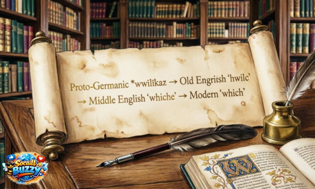 The Old English and Historical Roots of Which