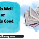 All Is Well or All Is Good
