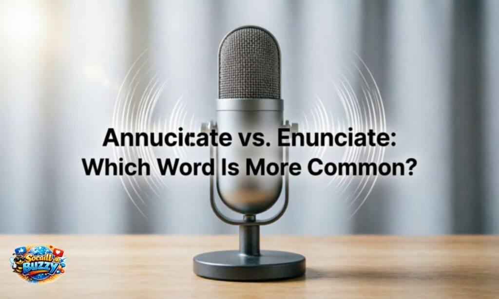 Annunciate vs Enunciate Which Word Is More Common