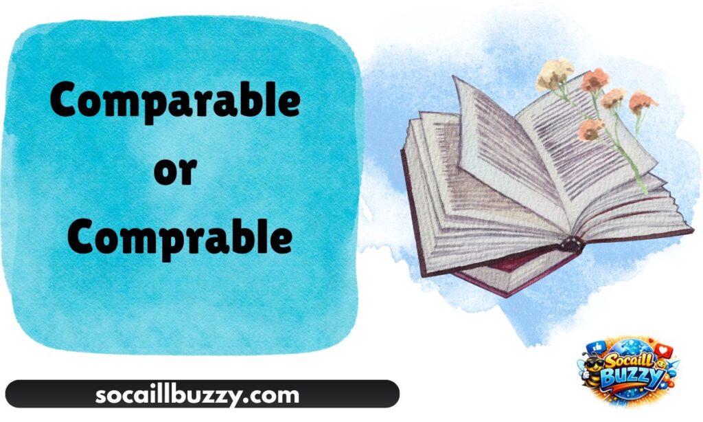 Comparable or Comprable