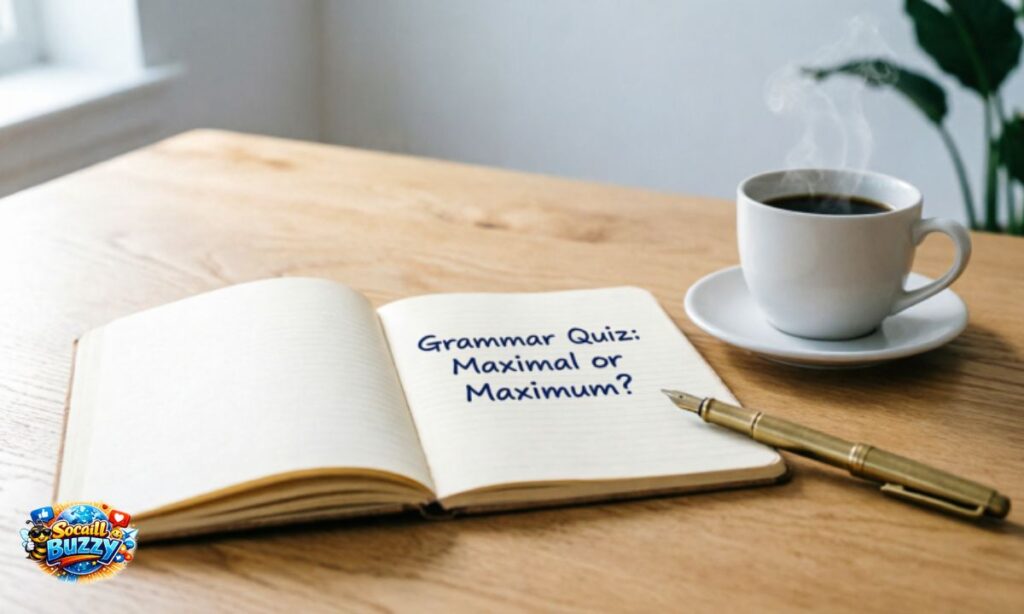 Grammar Quiz Maximal vs Maximum