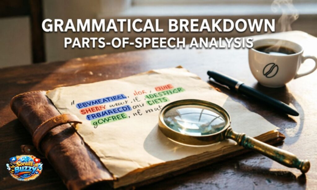 Grammatical Breakdown and Parts-of-Speech Analysis