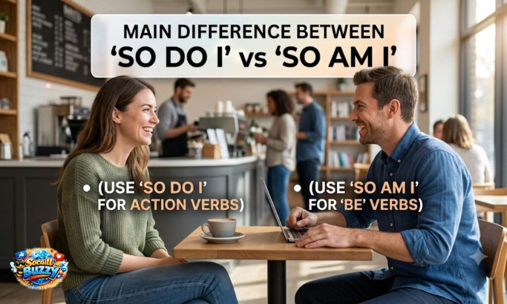 Main Difference Between So Do I vs So Am I