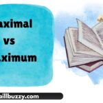 Maximal vs Maximum