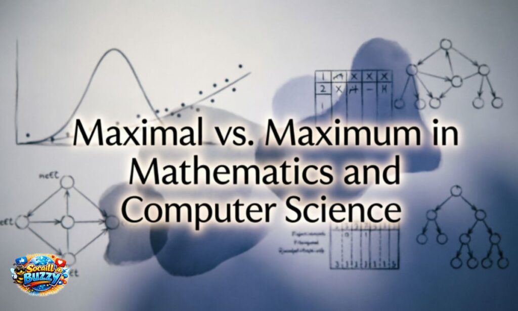 Maximal vs Maximum in Mathematics and Computer Science