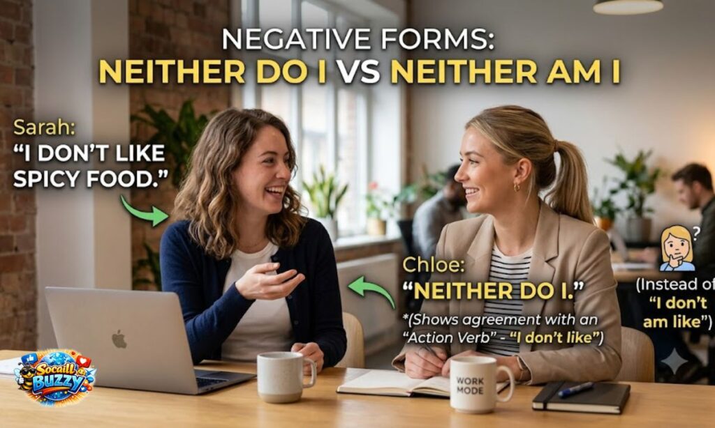 Negative Forms Neither Do I vs Neither Am I
