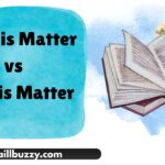 On This Matter vs In This Matter
