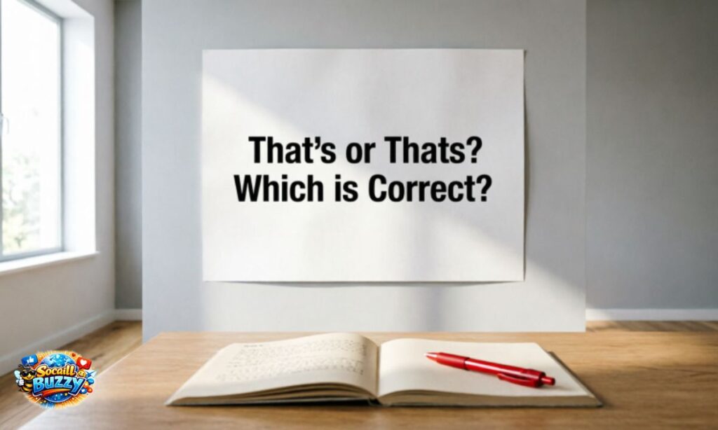 Quick Answer That or Thats Which Is Correct