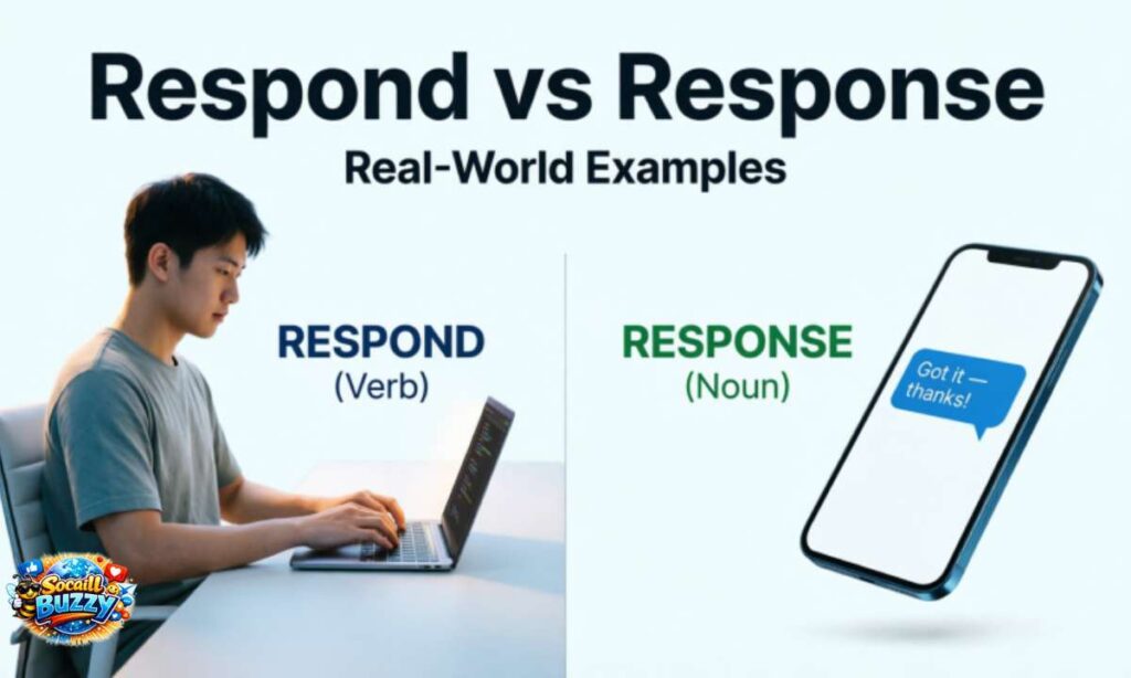 Real-World Examples How Respond vs Response Work in Context