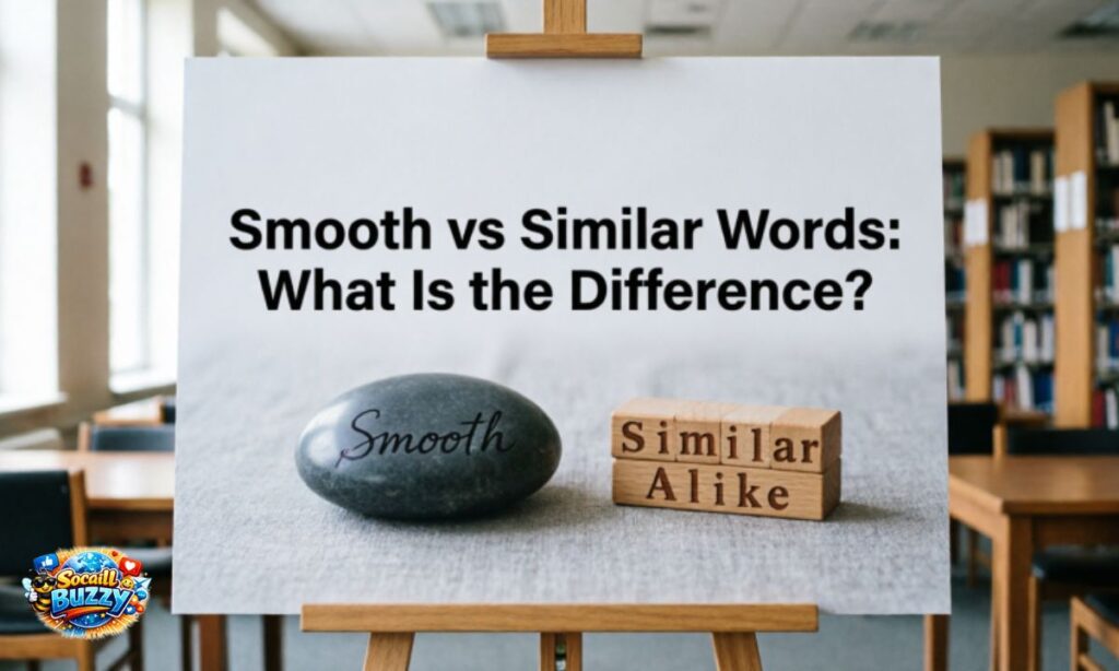 Smooth vs Similar Words What Is the Difference