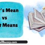 Thats Mean vs That Means