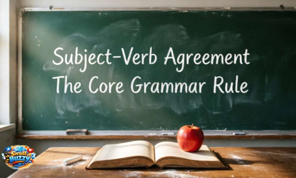 The Core Grammar Rule Subject-Verb Agreement