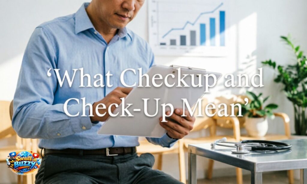 What Checkup and Check-Up Mean