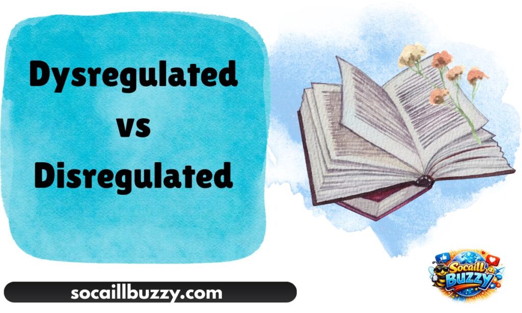 Dysregulated vs Disregulated