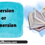 Emersion or Immersion