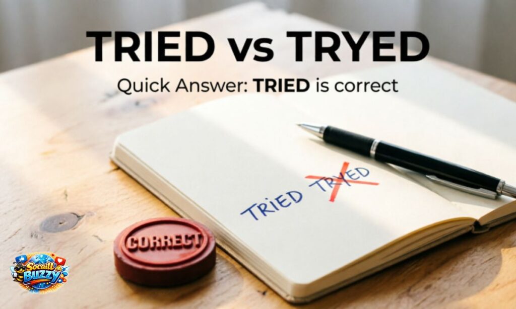 Tryed or Tried –Quick Answer