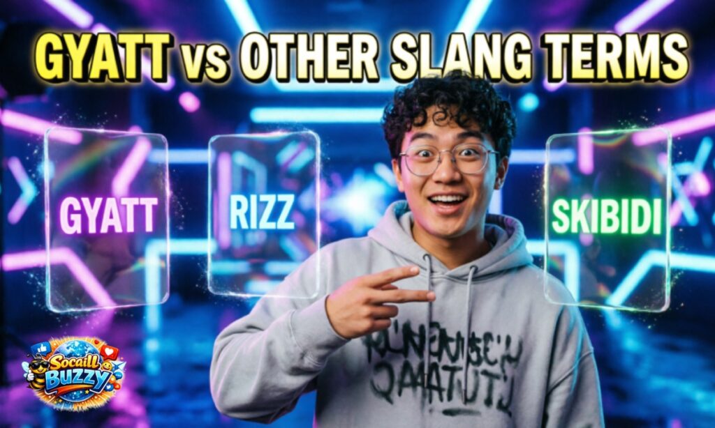 Gyatt vs Other Similar Slang Terms