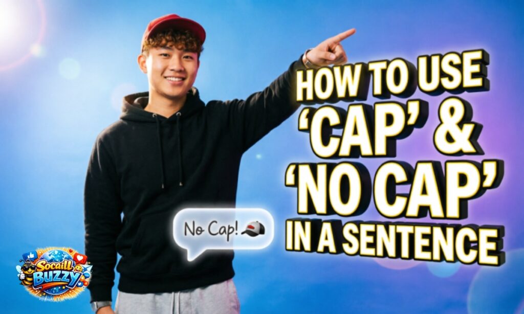 How to Use Cap and No Cap in a Sentence