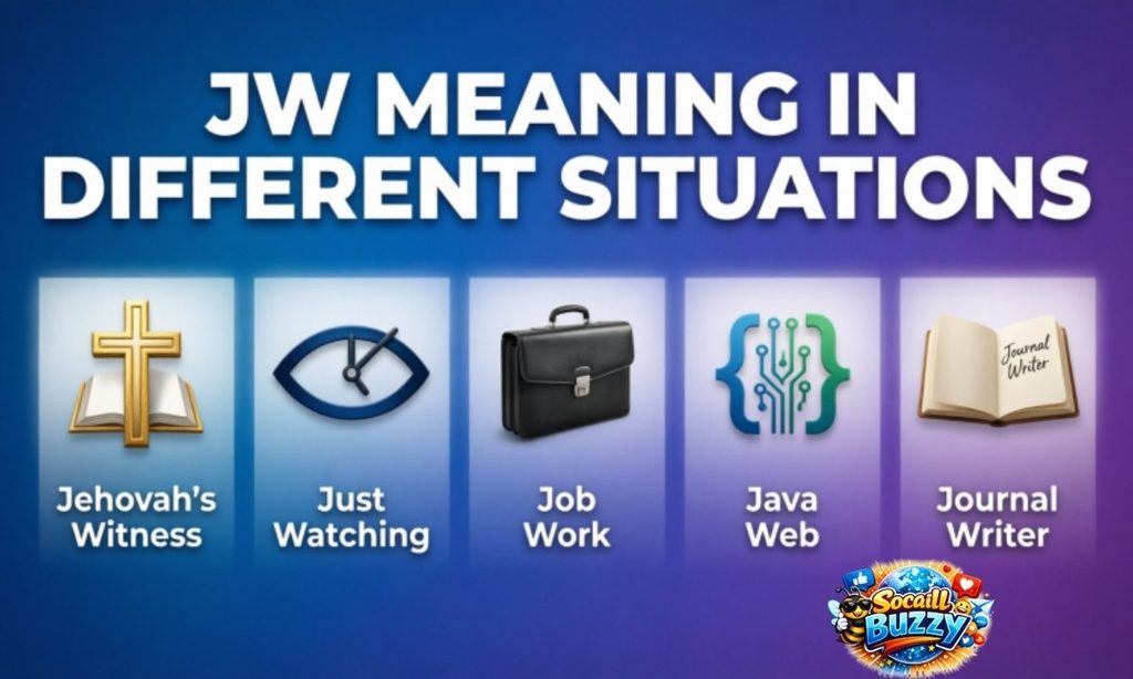 JW Meaning in Different Situations