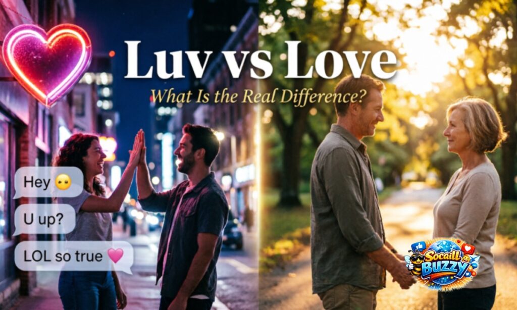 Luv vs Love What Is the Real Difference