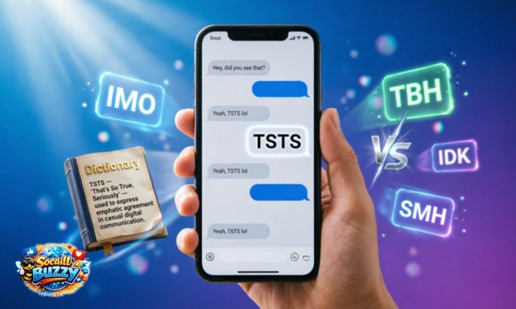 TSTS Meaning in Text vs Similar Slang Terms
